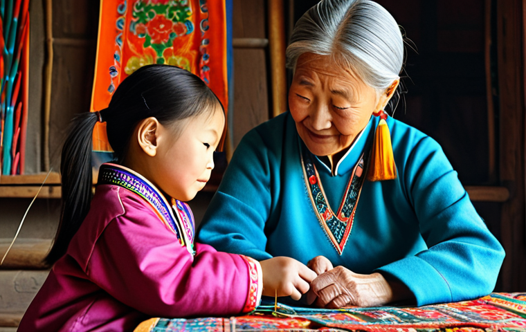 몽골 전통 의복의 상징성 - **
"A Mongolian woman in a modest, blue deel with "Алхан хээ" (Alkhan Khee) patterns, standing in a... 몽골 전통 의복의 상징성 - **
"A Mongolian woman in a modest, blue deel with "Алхан хээ" (Alkhan Khee) patterns, standing in a...